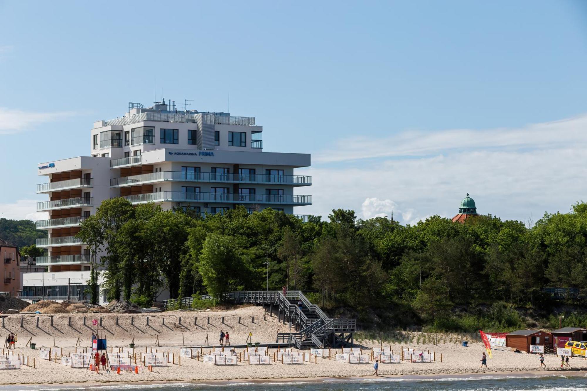 Aquamarina Prima Studio By The Beach By Noclegi Renters Miedzyzdroje Eksteriør bilde